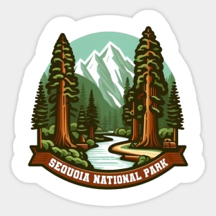 Sequoia National Park Sticker